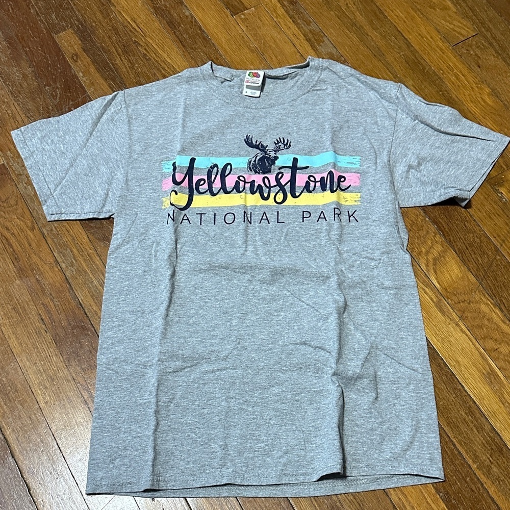 Yellowstone National Park Men’s Tee, Small
